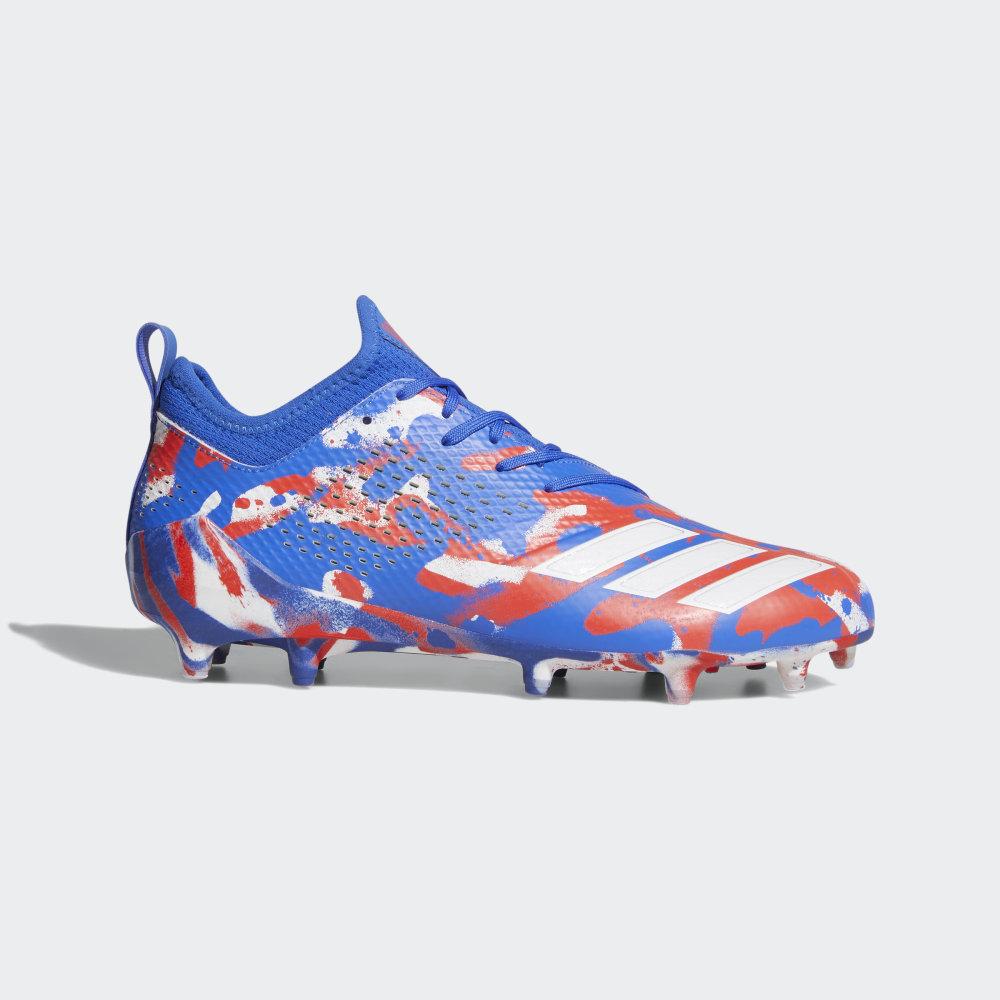 Ghete Fotbal Adidas adizero Tagged Barbati Romania - Albi/Rosii/Albastri DB0623